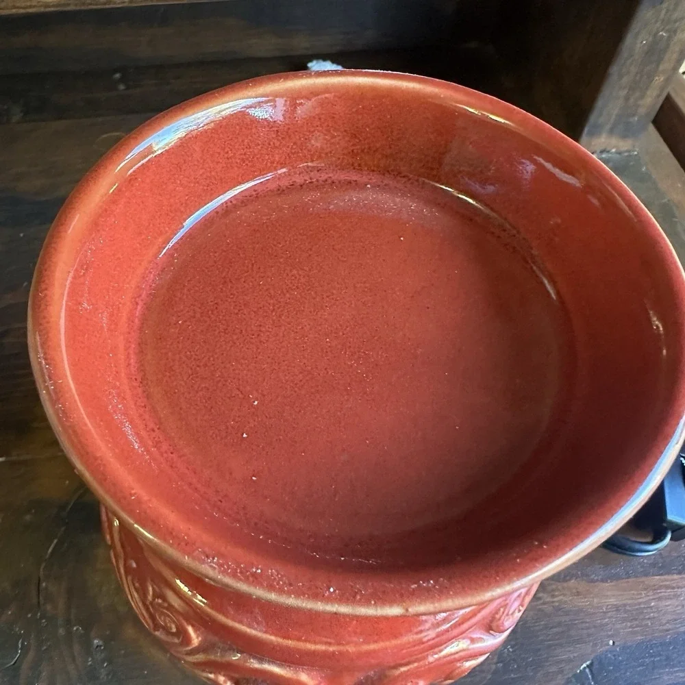 Ashland Scent Melts Red Ceramic Wax Warmer‎ Gift Set Electric